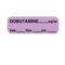 Nevs Label, Dobutaime 1/2" x 1-1/2" Violet w/Black LANT-24612D - alternate 1